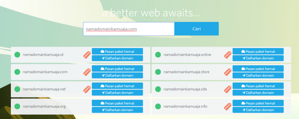 Web Hosting Murah